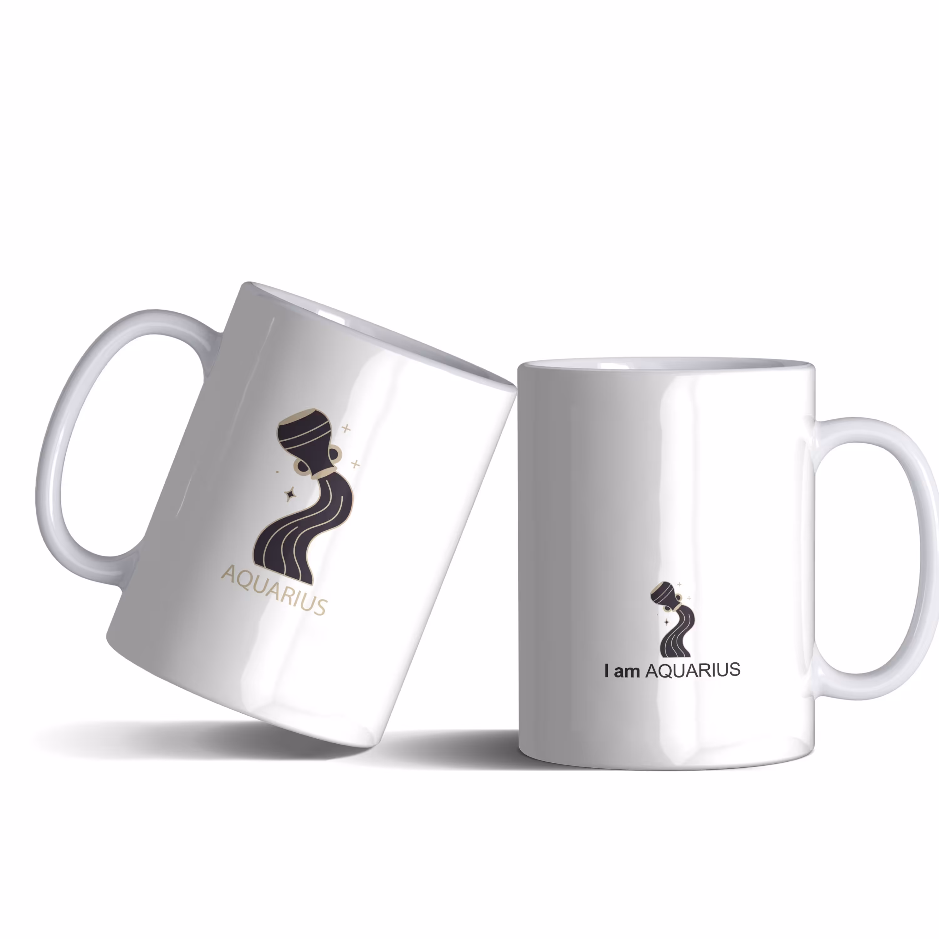 لیوان (ماگ) ماه تولد بهمن با متن AQUARIUS 