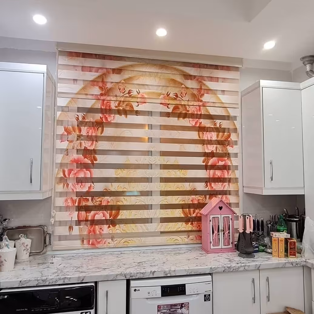 پرده زبرا  چاپی