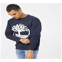 سویشرت آبی مردانه Wwes خدمه Neck Bb معمولی سرمه ای TB0A27HCU101 Timberland