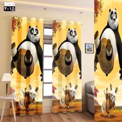 پرده تصویری طرح پاندا کونگفوکار