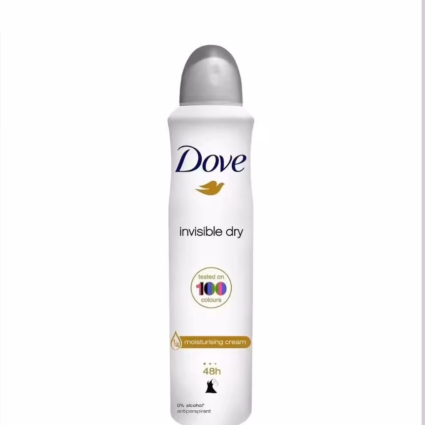 اسپری ضد تعریق داو اینویزیبل Dove Invisible Dry حجم 250 میلی لیتر
