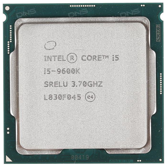 پردازنده اینتل CPU Intel Core i5-9600K بدون باکس