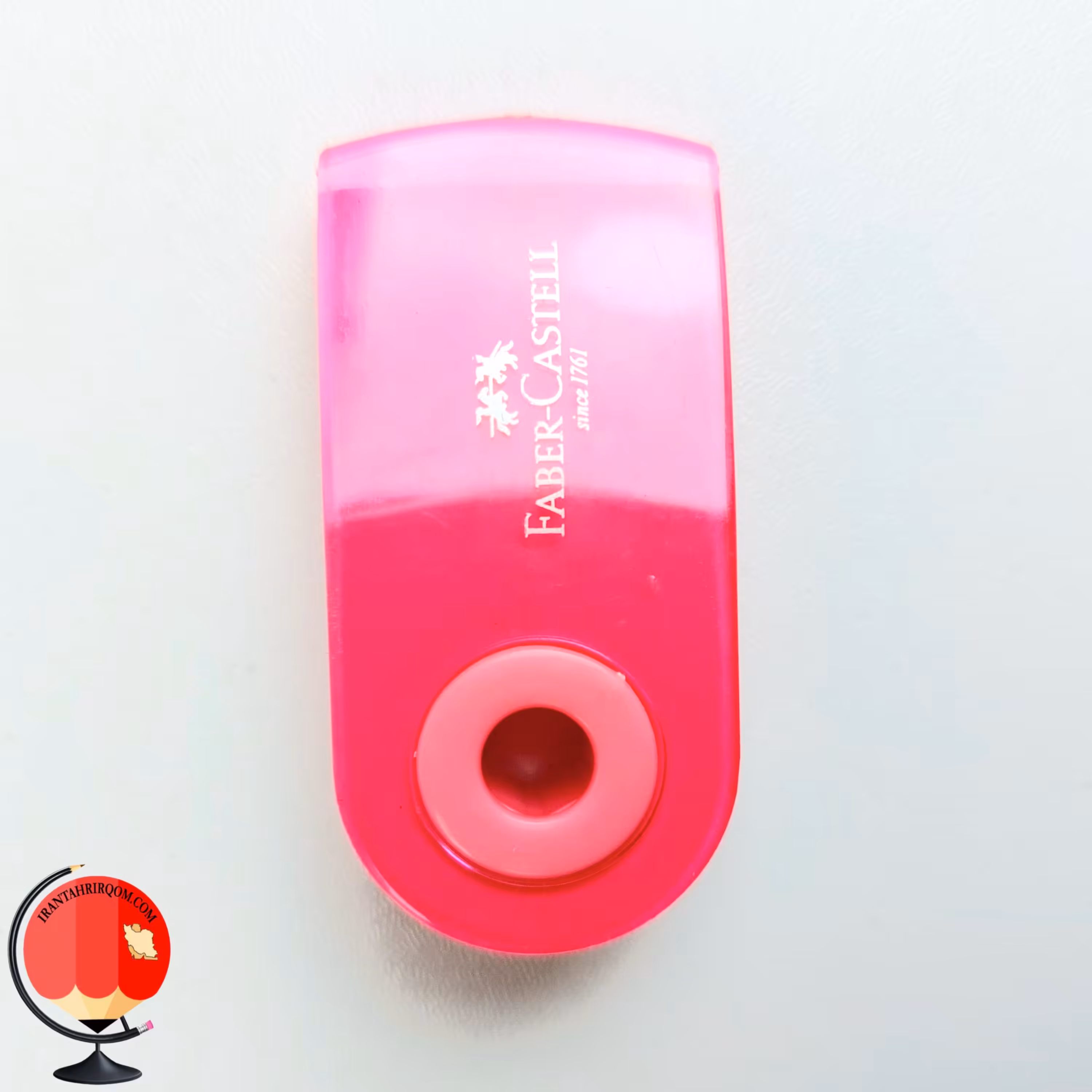 پاککن فابرکاستل غلاف دار صورتی کد 27618