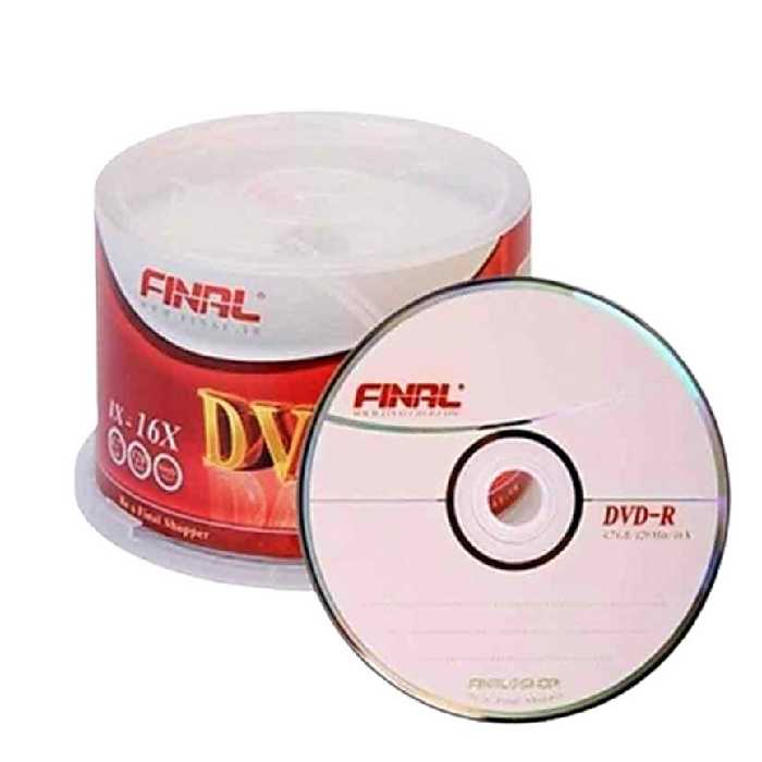 دی وی دی (DVD) خام فینال پک 50 عددی