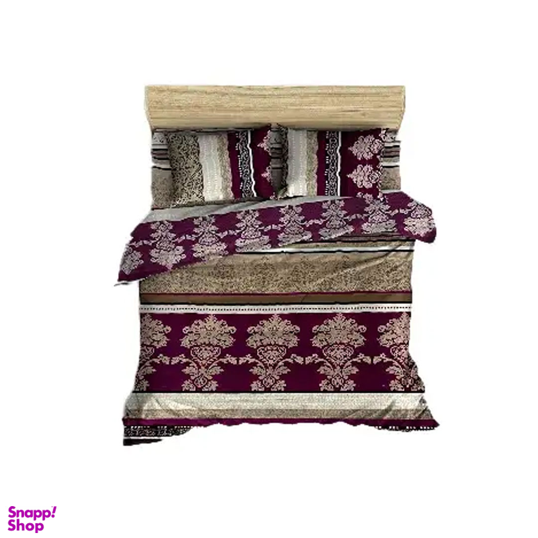 سرویس روتختی 2 نفره کوکو جم مدل پنبه گلدرشت 6 تکه