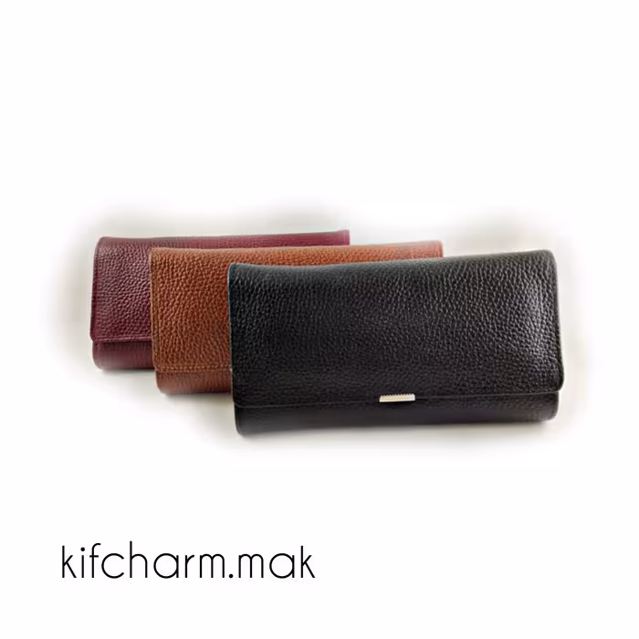 کیف پول چرم طبیعی کد 1_138