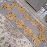 کیسه 3 لایه خرید و نگهدارنده ی نان ( مناسب برای تهیه نان مجالس)