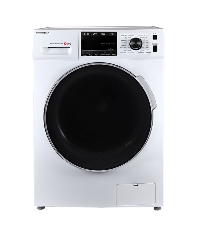 ماشین لباسشویی  پاکشوما  مدل TFU-84407 ظرفیت 8 کیلوگرم