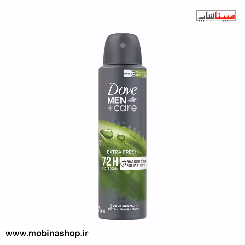 اسپری ضدتعریق اکسترا فرش مردانه داو 150میل