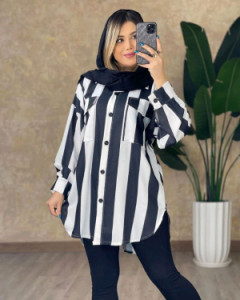 پانچو زنانه پوپلین مدل رستا