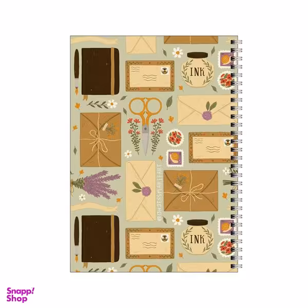 دفتر مشق 80 برگ بامبیلیپ طرح نامه کد 5934368