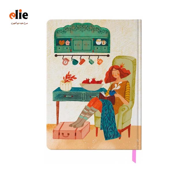 دفتر 120 برگ مسترنوت سایز رقعی طرح 19