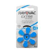 باتری سمعک شماره 675 ریواک بسته 6عددی مدل Rayovac-675
