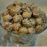 زیتون پرورده 1 کیلویی پر مواد 