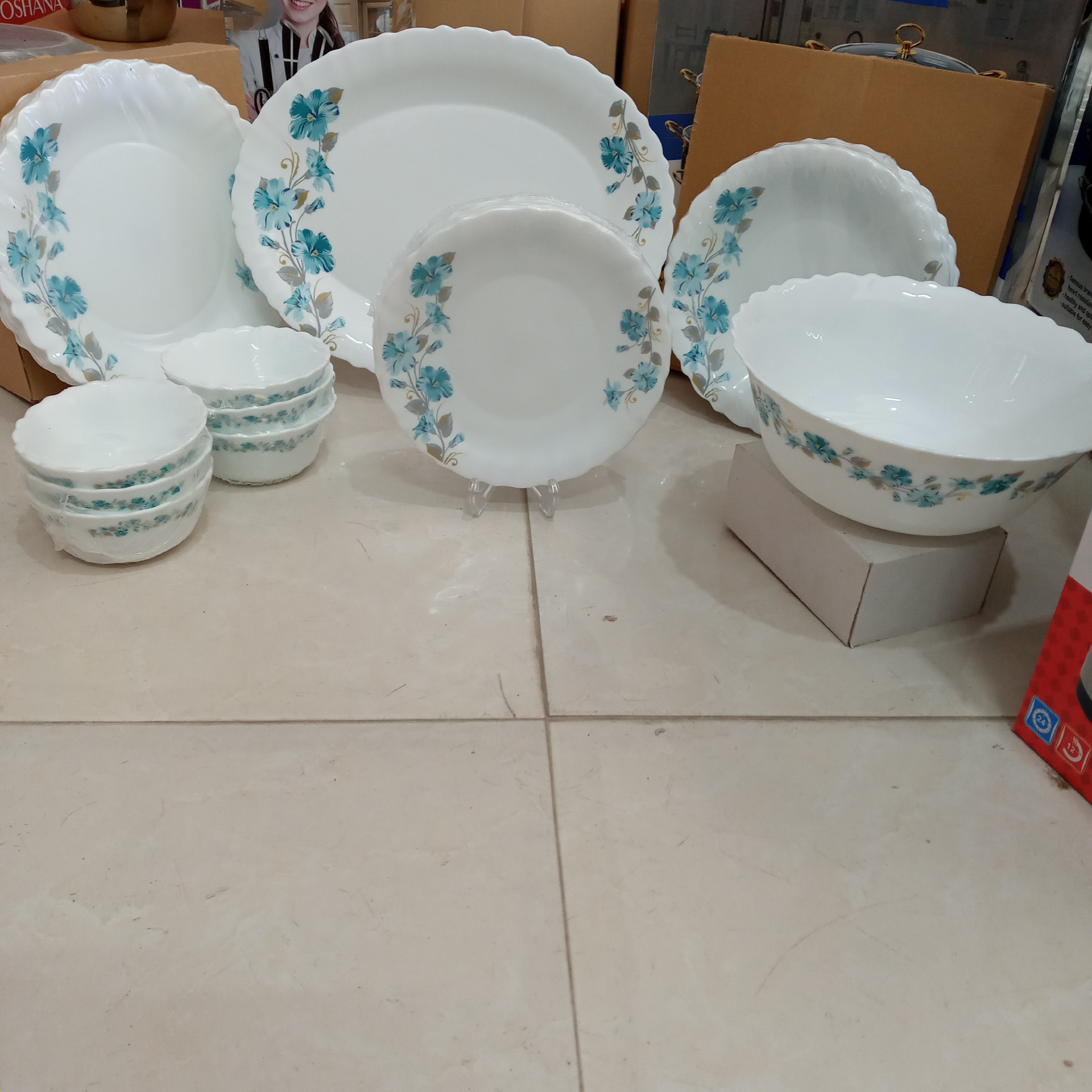 سرویس آرکوپال 26 پارچه گل 768 مارک پارس اوپال