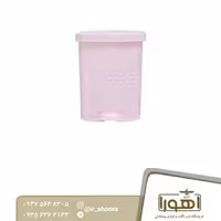 سطل زباله گلپاک مدل صورتی