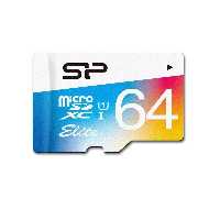 مموری  64 گیگ سیلیکون پاور  مدل Elite  کارت حافظه SiliconPower