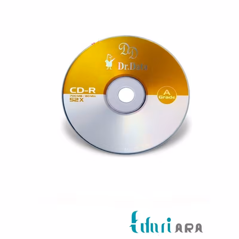 سی دی خام دکتر دیتا مدل CD-R پک 50 عددی