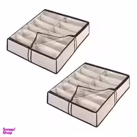 نظم دهنده کفش لیلیوم مدل 12 خانه بسته 2 عددی