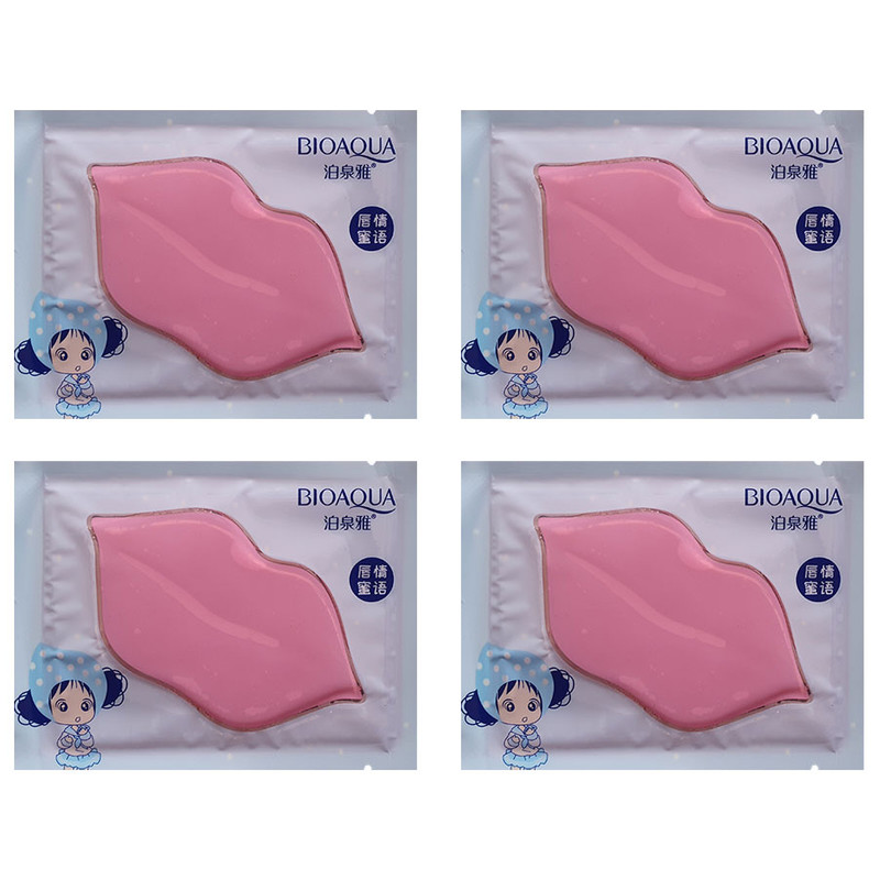 ماسک لب بایو آکوآ مدل Blueberry وزن 8 گرم مجموعه 4 عددی