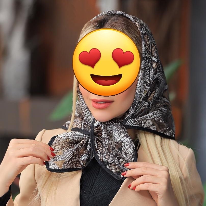 مینی اسکارف حریرساتن