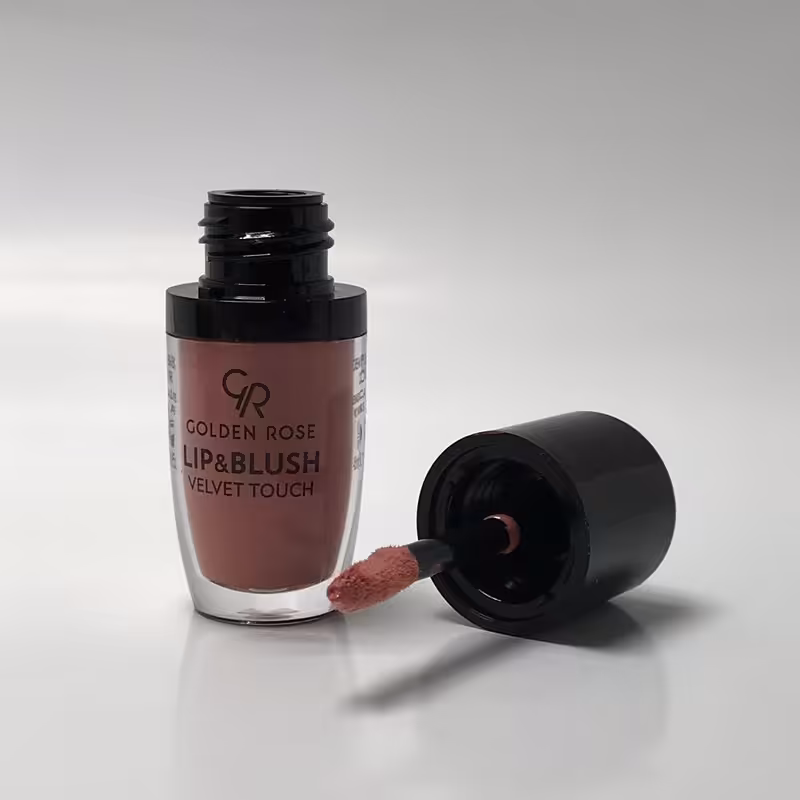 رژ لب و گونه مایع مخملی گلدن رز GOLDEN ROSE - 02