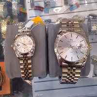 ساعت ست برند مایکل کندی موتور اصل ژاپن اورجینال قاب وبند استیل قفل پروانه ای 