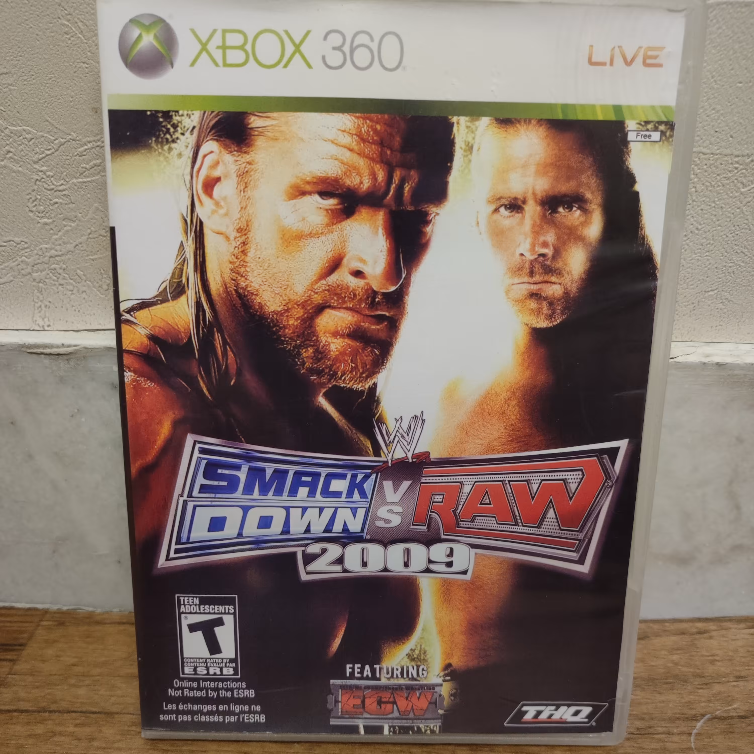 بازی ایکس باکس 360 Smack down vs Raw 2009