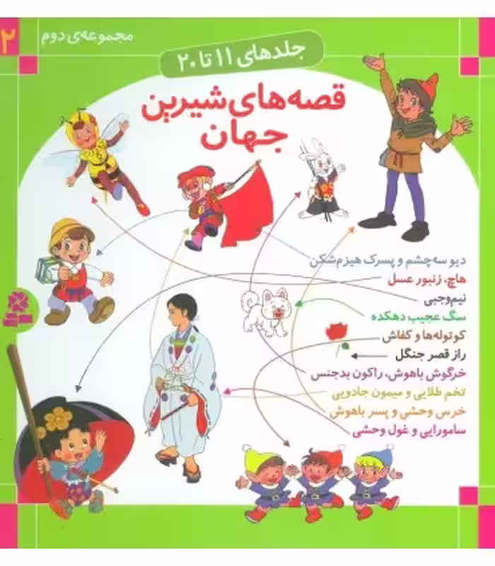 کتاب مجموعه قصه های شیرین جهان 2