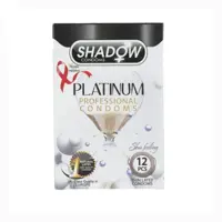 کاندوم شادو مدل Platinum بسته 12 عددی
