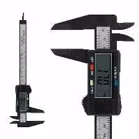 کولیس دیجیتال به همراه باطری و پکیجینگ