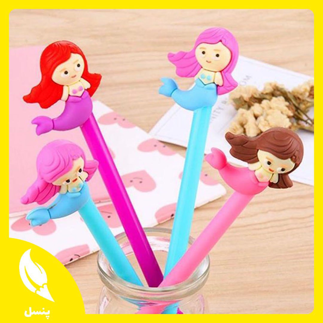 🧜♀️ روان نویس پری دریایی عروسکی 🧜♂️