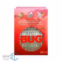سوکت شبکه Cat6 UTP باگ - BUG بسته 100 عددی
