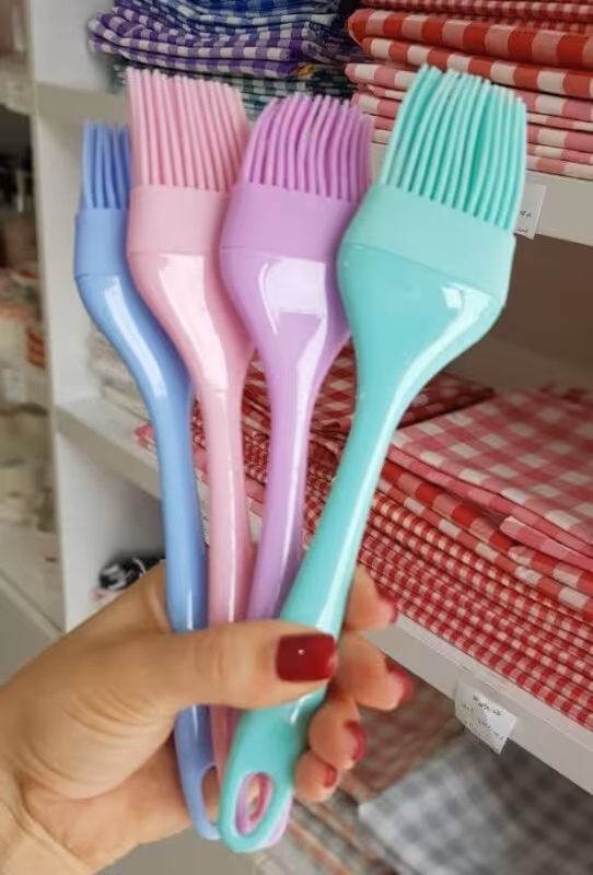 فرچه سیلیکونی رنگی