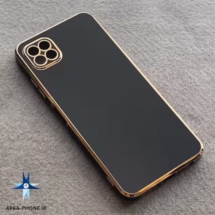 قاب گوشی Galaxy A22 5G سامسونگ مای کیس دور طلایی مشکی 1a22510000