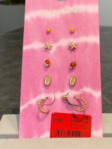 پک گوشواره 5 تایی