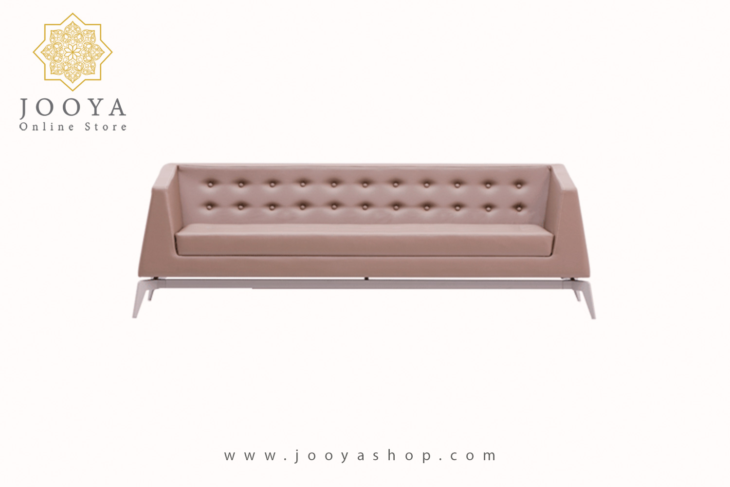 مبل سه نفره نظری مدل کئوپس دسته دار