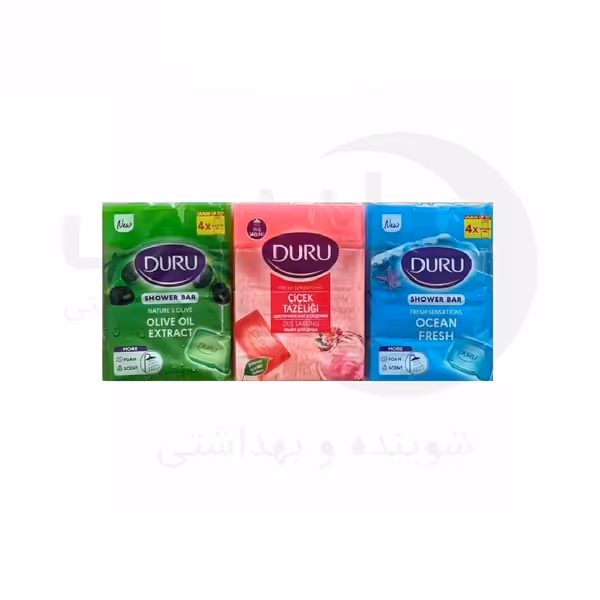 صابون حمام دورو / Duru پک 4 عددی