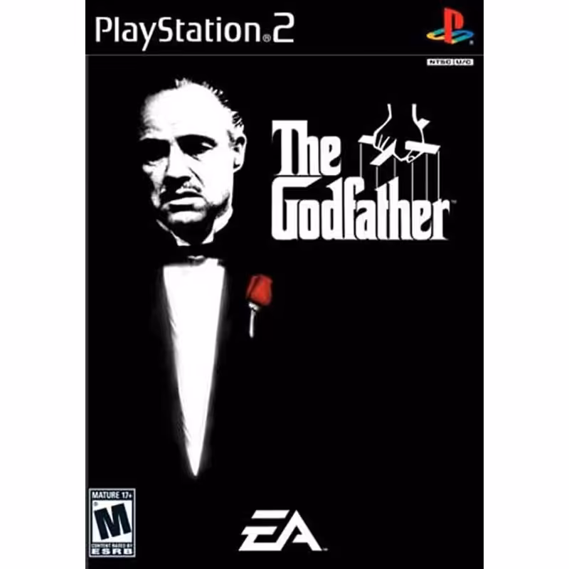 خرید بازی پلی استیشن 2 دو بازی پدر خوانده The Godfather گیم مخصوص ps2 سی دی بازی اکشن مافیایی play station 2