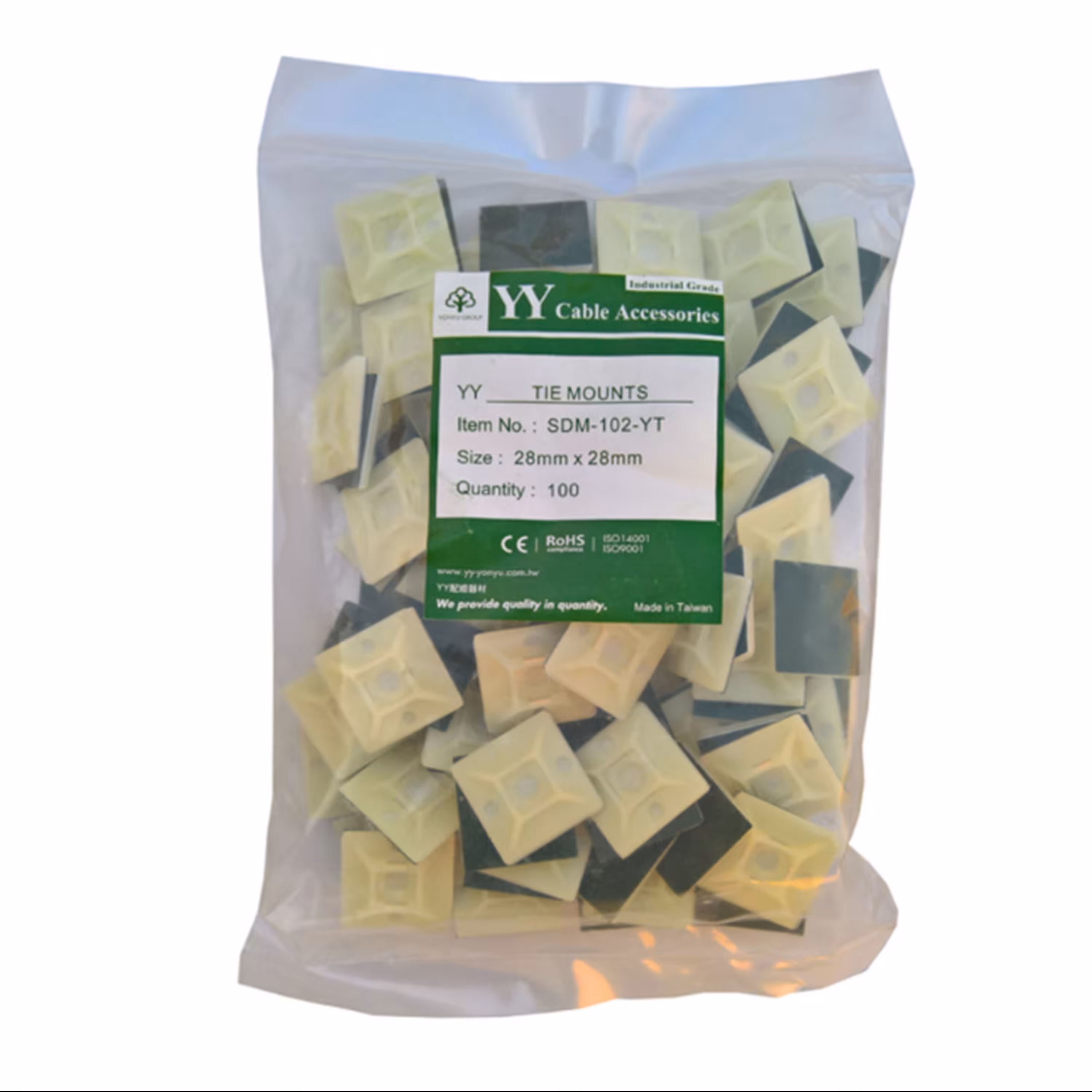 پایه بست کمربندی چسبی وای وای سایز 28در28