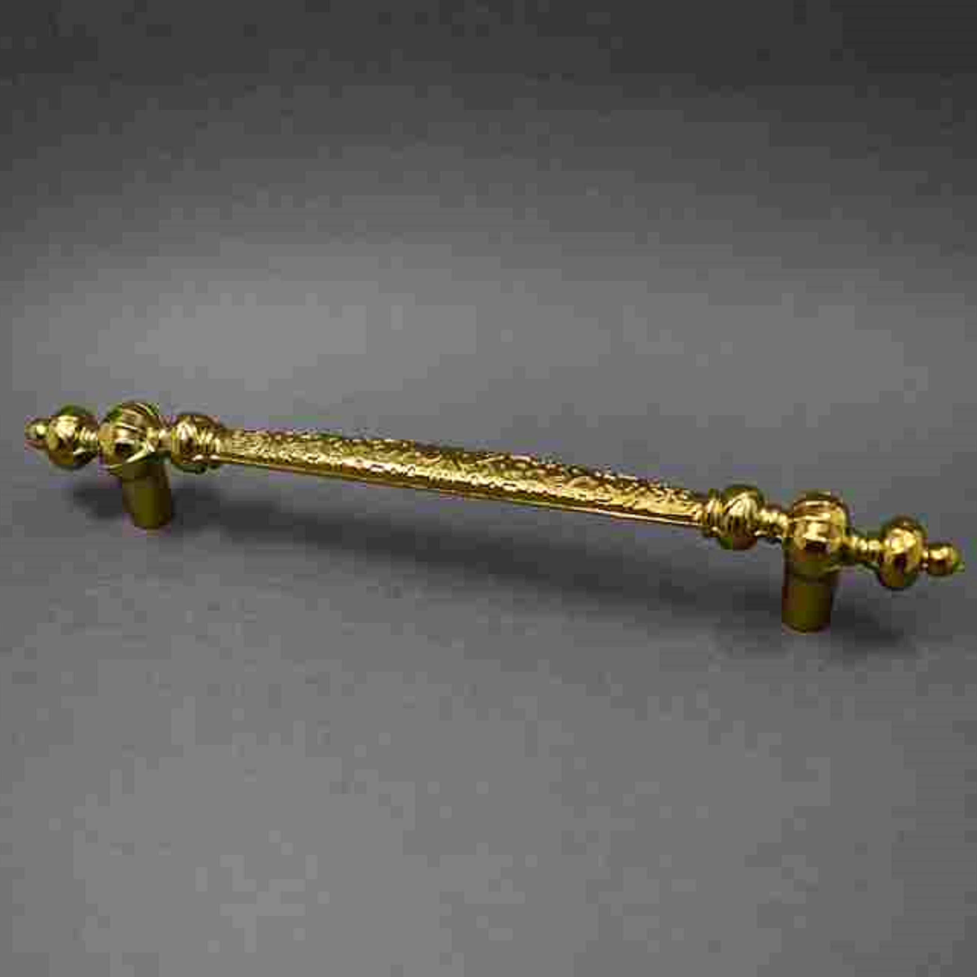 دستگیره کابینت افران مدل 902 سایز 128 میلیمتر  طلایی بسته  20 عددی