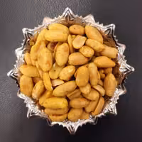 بادام زمینی سرکه ای نمکی بدون پوست