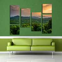 تابلو شاسی طرح جنگل سایز 60X80