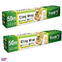سلفون کوالا مدل CW30 رول 50 متری مجموعه 2 عددی