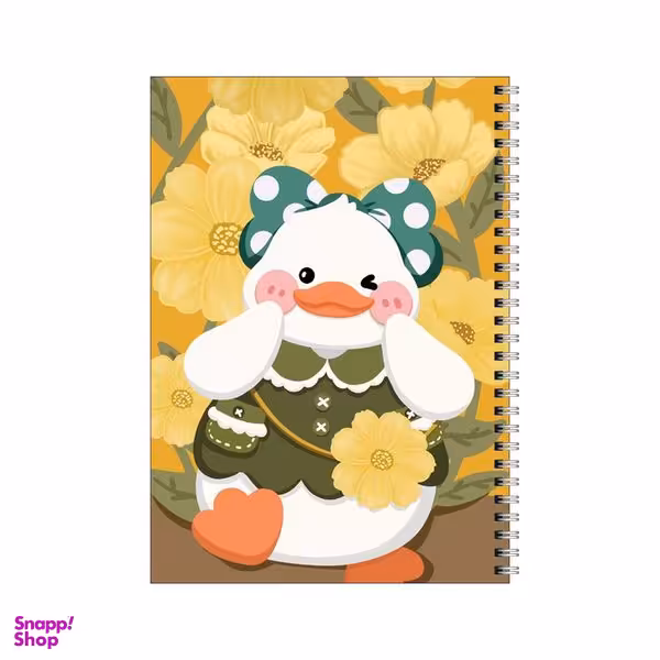 دفتر مشق 50 برگ بامبیلیپ طرح اردک کیوت کد 8944865