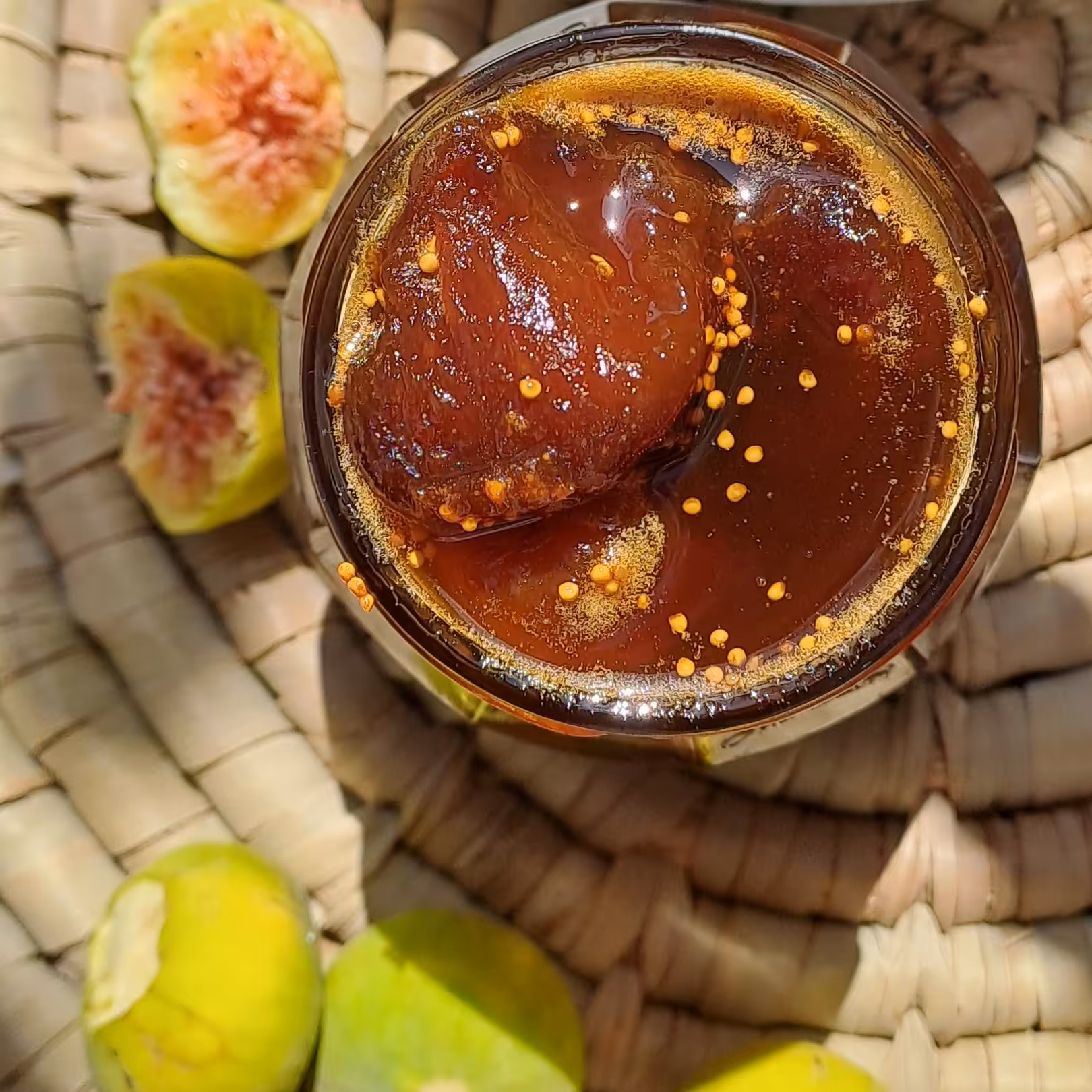 مربا انجیر خونساز شیره انگوری (بدون شکر)