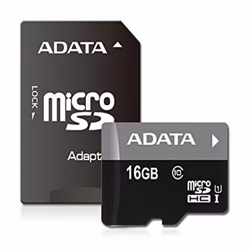Adata MicroSDHC UHS-I Memory Card With Adapter - 64GB