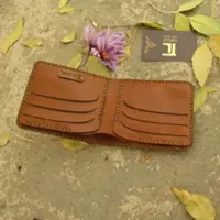 کیف پول جیبی مردانه چرم طبیعی و دست دوز کدp1تیاراچرم مشهد