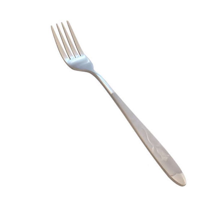 چنگال غذاخوری طرح میخک 30 عددی فولاد زد زنگ عیار 18