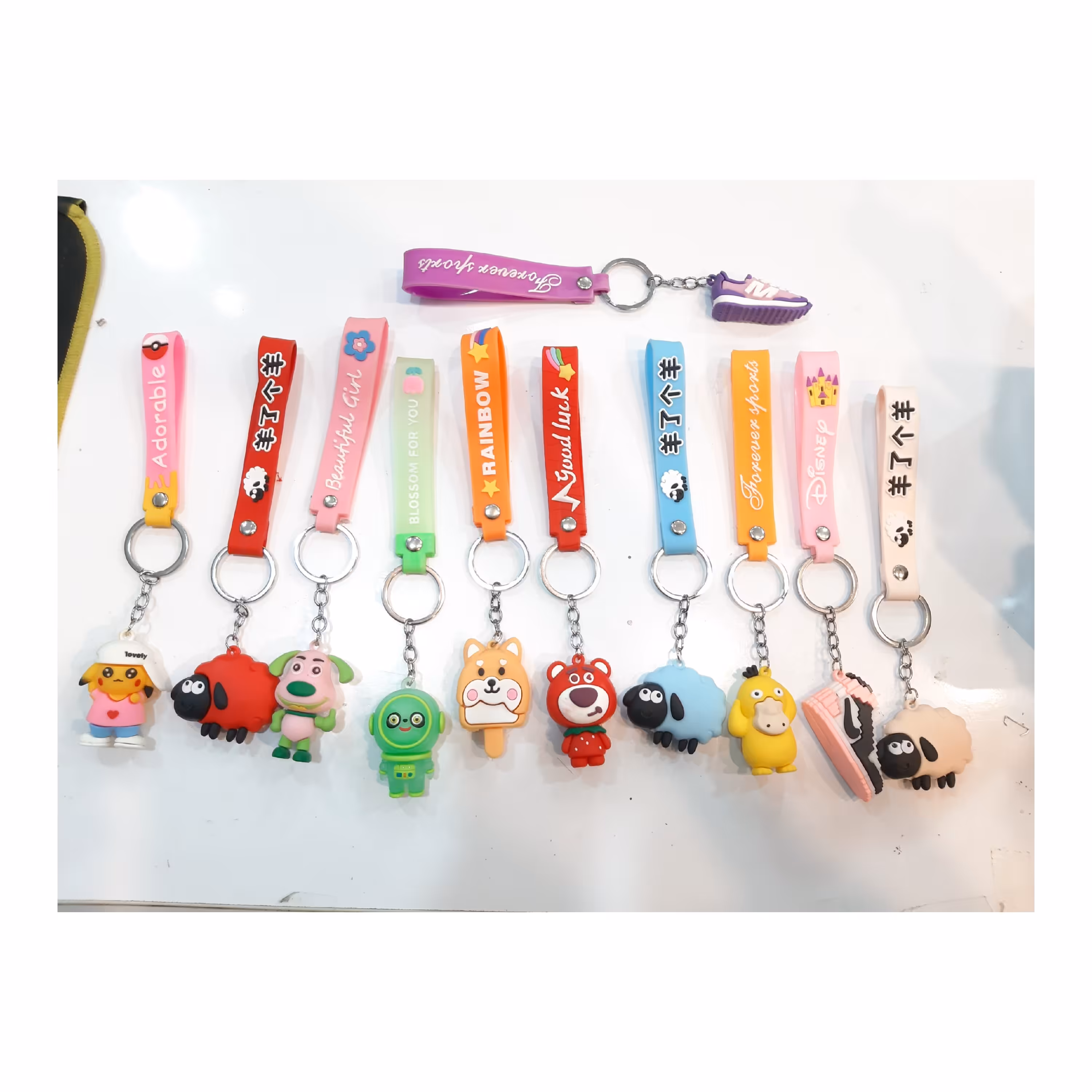 جاکلیدی فانتزی سیلیکونی طرح دار نرم کیوت کوچک و بزرگ ،قیمت مناسب ، طرح کامل ، همه طرح